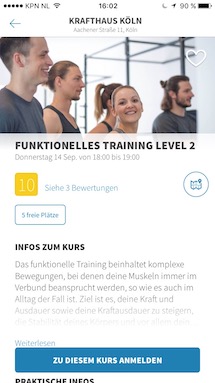 Sichere dir deinen Platz